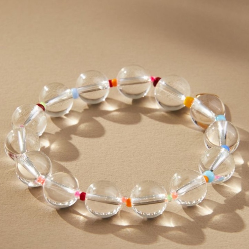 Anthropologie Beaded Stretch Bracelet NWT